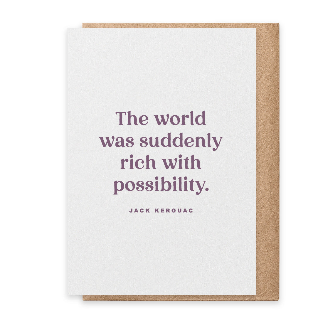 Card Possibility Possibility / Kerouac Card – Paisley & Parsley