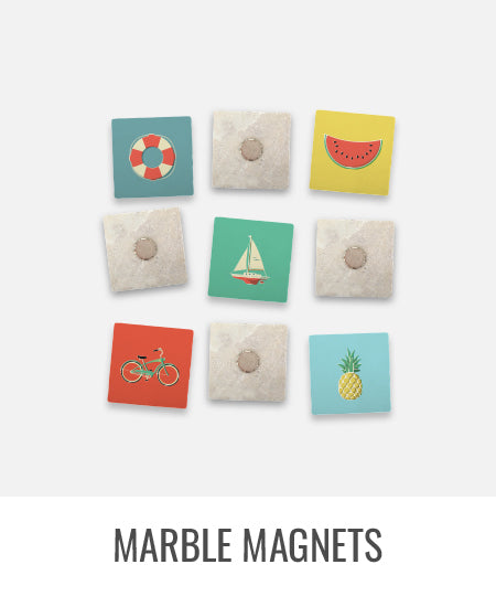 Marble magnets