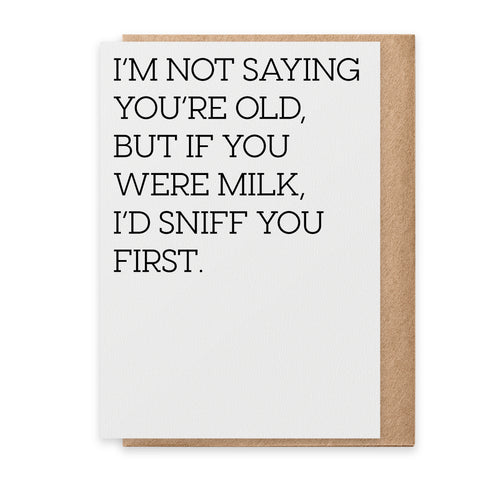 Milk Card