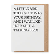 A Little Bird Card