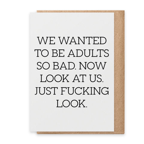 Adults Card