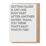 Getting Older Card