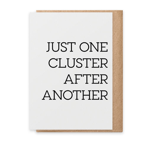 Cluster Card