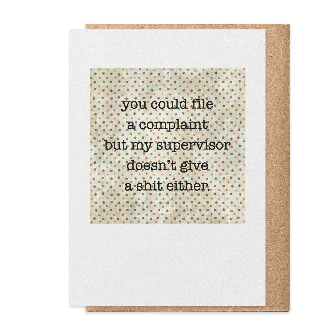 Complain Card File Complaint Card – Paisley & Parsley