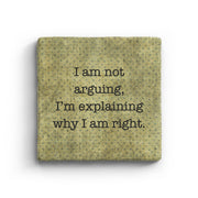Arguing Coaster