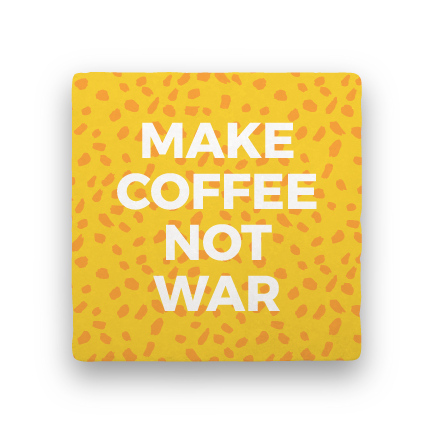 Make Coffee-Coffee Talk-Paisley & Parsley-Coaster