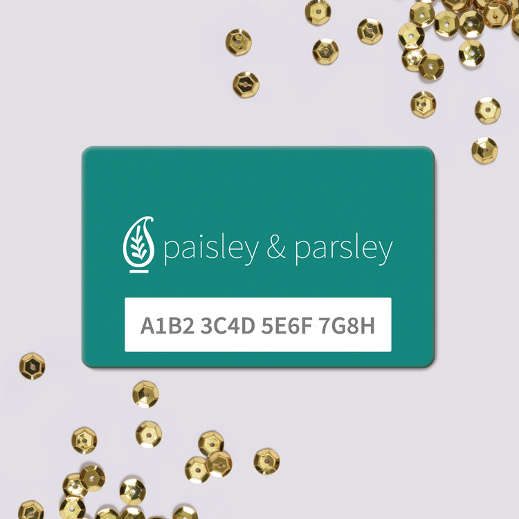 Paisley & Parsley Gift Card