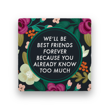 Friends Forever-Garden Party-Paisley & Parsley-Coaster