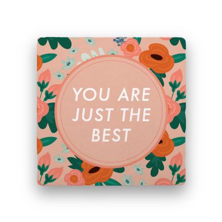 Just the Best-Garden Party-Paisley & Parsley-Coaster