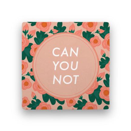 Can You Not-Garden Party-Paisley & Parsley-Coaster