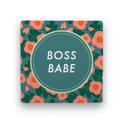 Boss Babe-Garden Party-Paisley & Parsley-Coaster