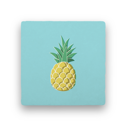 Pineapple-Summer Vacation-Paisley & Parsley-Coaster