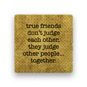 True Friends-Polka Spots-Paisley & Parsley-Coaster