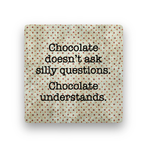 Chocolate-Polka Spots-Paisley & Parsley-Coaster