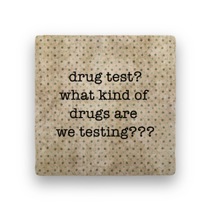 Drug Test-Polka Spots-Paisley & Parsley-Coaster