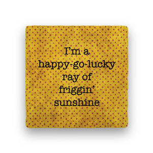 Happy-Go-Lucky-Polka Spots-Paisley & Parsley-Coaster