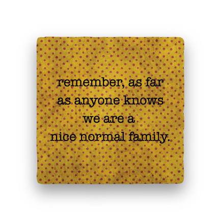 Normal Family-Polka Spots-Paisley & Parsley-Coaster