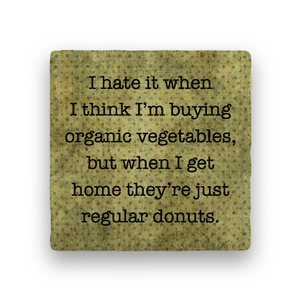 Organic Vegetables-Polka Spots-Paisley & Parsley-Coaster