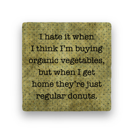 Organic Vegetables-Polka Spots-Paisley & Parsley-Coaster