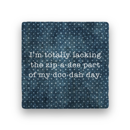 Zip-a-Dee-Polka Spots-Paisley & Parsley-Coaster