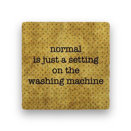 Washing Machine-Polka Spots-Paisley & Parsley-Coaster