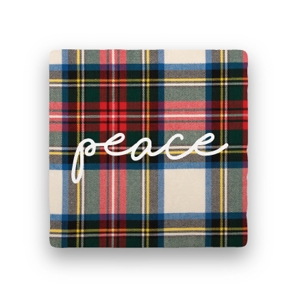 Peace-Holiday-Paisley & Parsley-Coaster