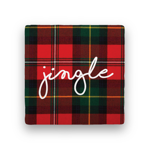 Jingle-Holiday-Paisley & Parsley-Coaster
