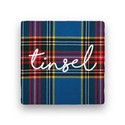 Tinsel-Holiday-Paisley & Parsley-Coaster