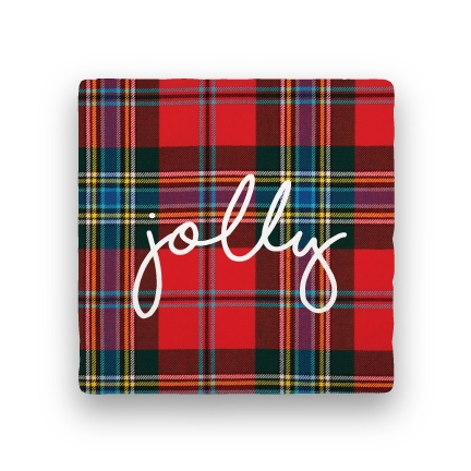 Jolly-Holiday-Paisley & Parsley-Coaster