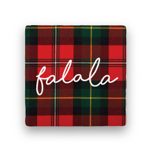 Fa La La-Holiday-Paisley & Parsley-Coaster