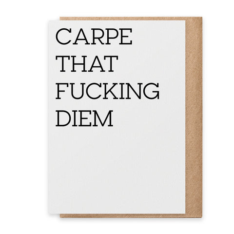 Carpe That Diem Card