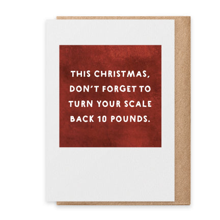 Turn Your Scale Back